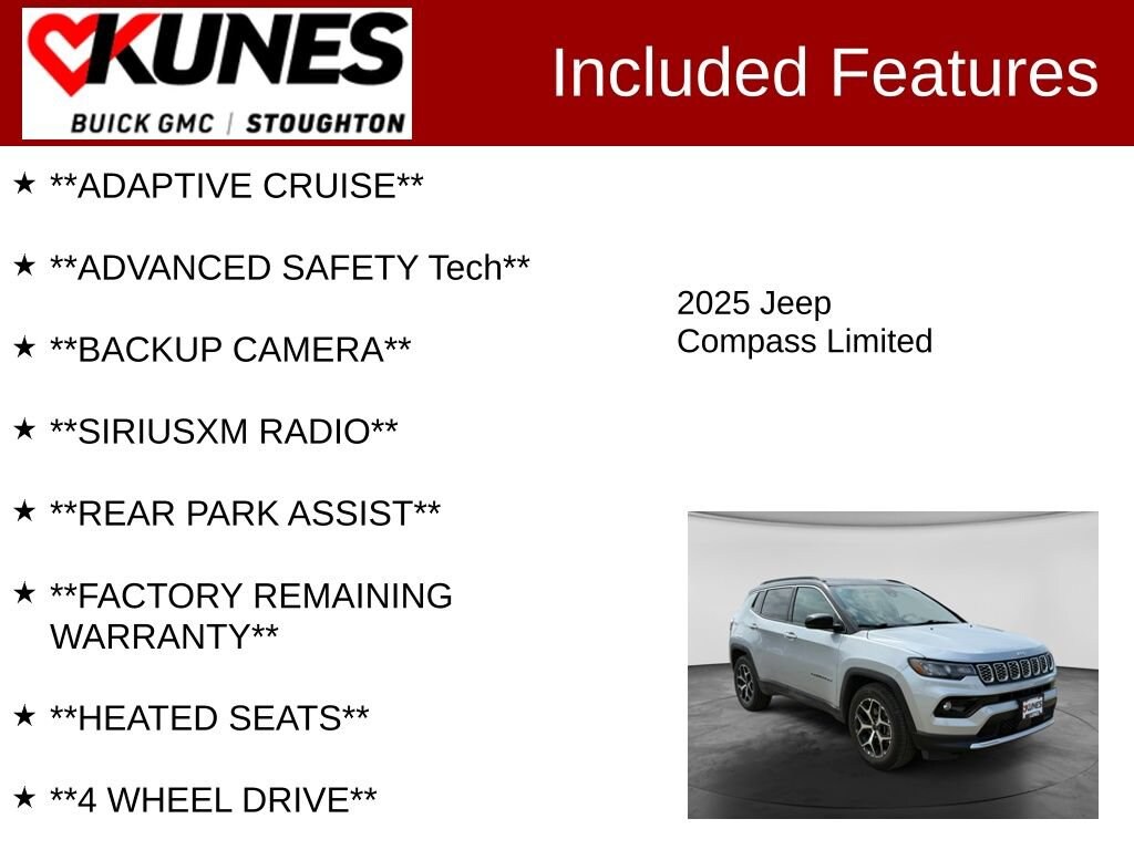 Used 2025 Jeep Compass Limited