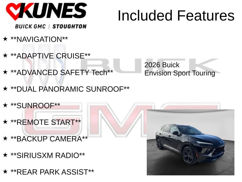 Used 2026 Buick Envision Sport Touring SUV