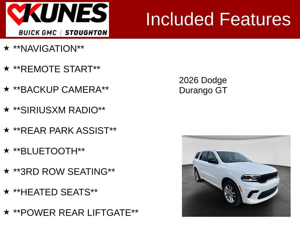 Used 2026 Dodge Durango GT
