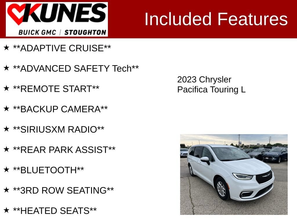 Used 2023 Chrysler Pacifica Touring L