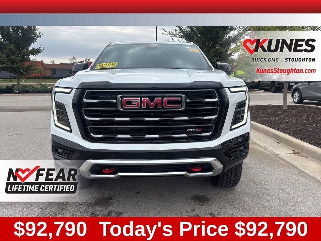 New 2026 GMC Yukon AT4 SUV