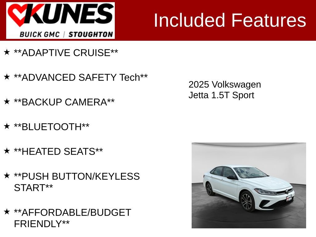 Used 2025 Volkswagen Jetta Sport