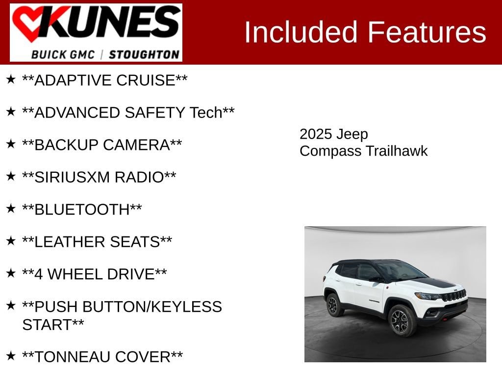 Used 2025 Jeep Compass Trailhawk