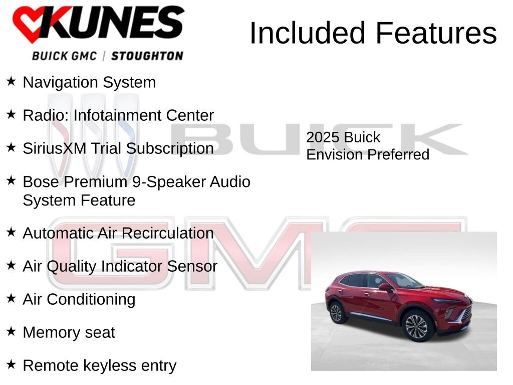 Used 2025 Buick Envision Preferred SUV