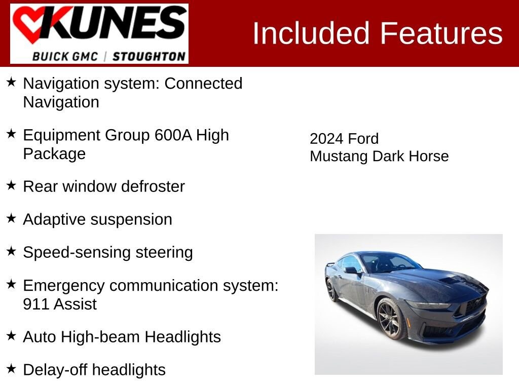 Used 2024 Ford Mustang Dark Horse