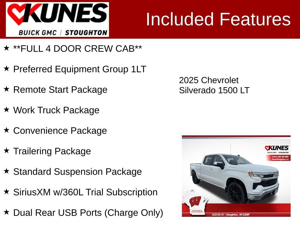 Used 2025 Chevrolet Silverado 1500 LT Truck