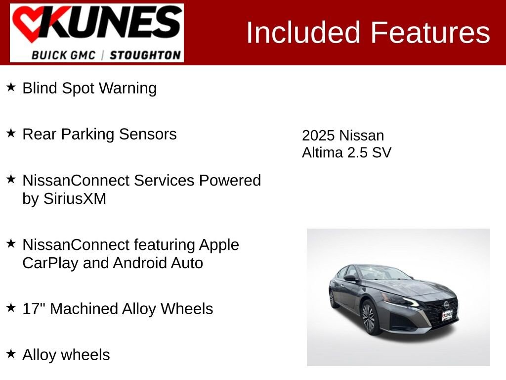 Used 2025 Nissan Altima SV