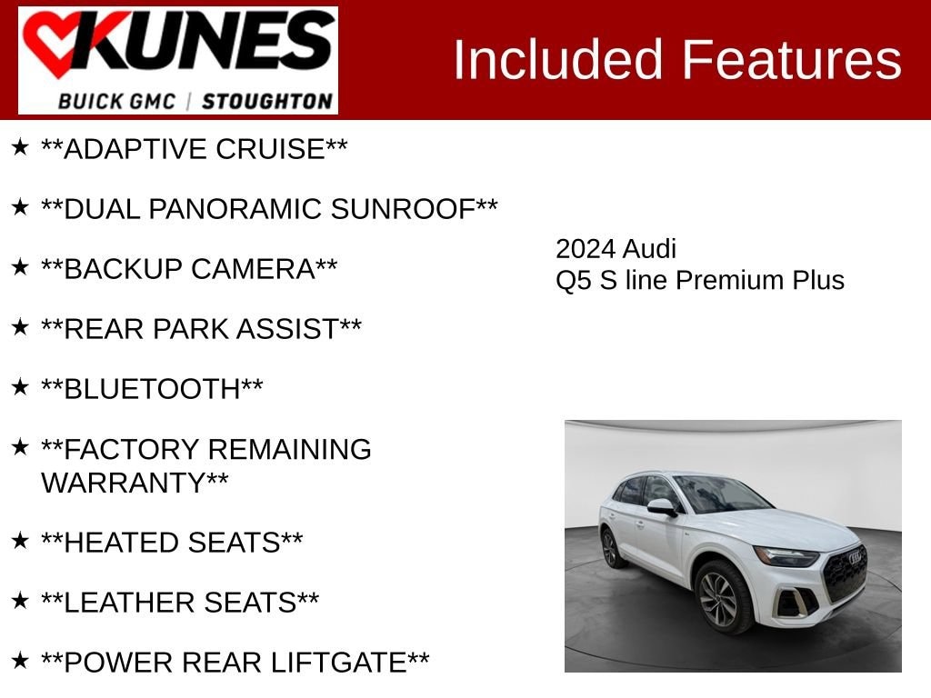 Used 2024 Audi Q5 S Line Premium Plus