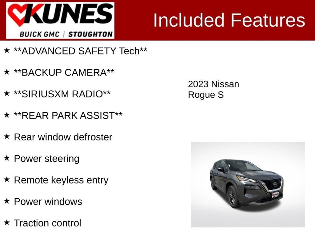 Used 2023 Nissan Rogue S
