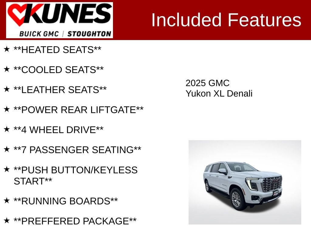 Used 2025 GMC Yukon XL Denali SUV