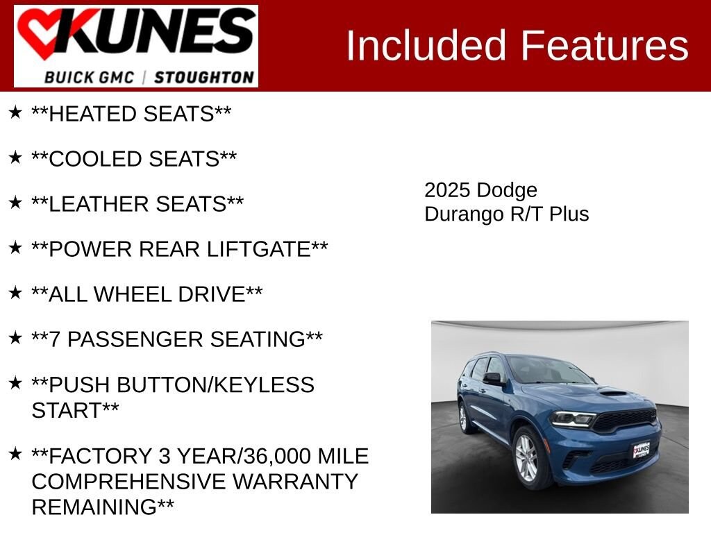 Used 2025 Dodge Durango R/T