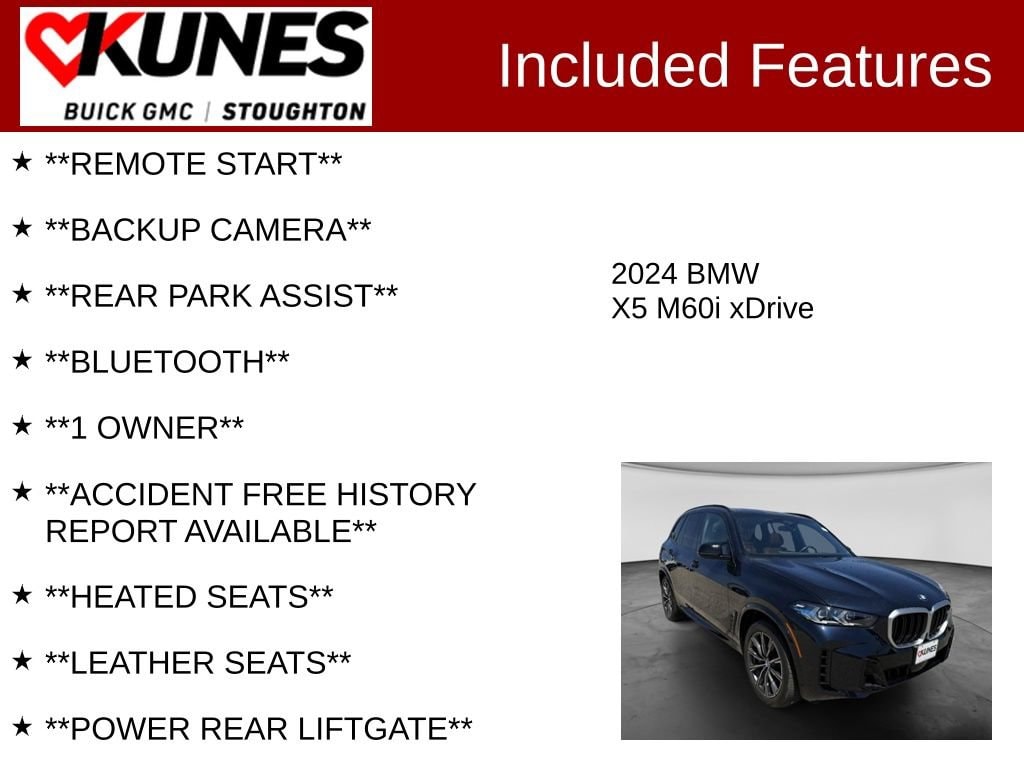 Used 2024 BMW X5 M60i