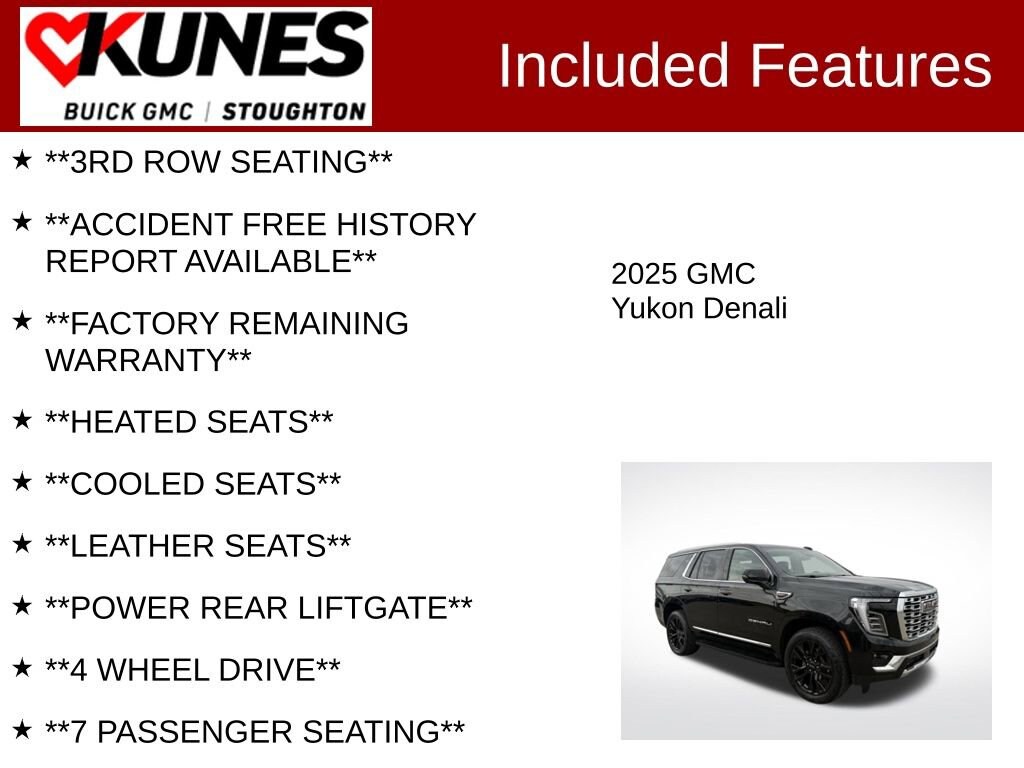 Used 2025 GMC Yukon Denali SUV