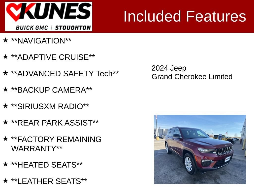 Used 2024 Jeep Grand Cherokee Limited