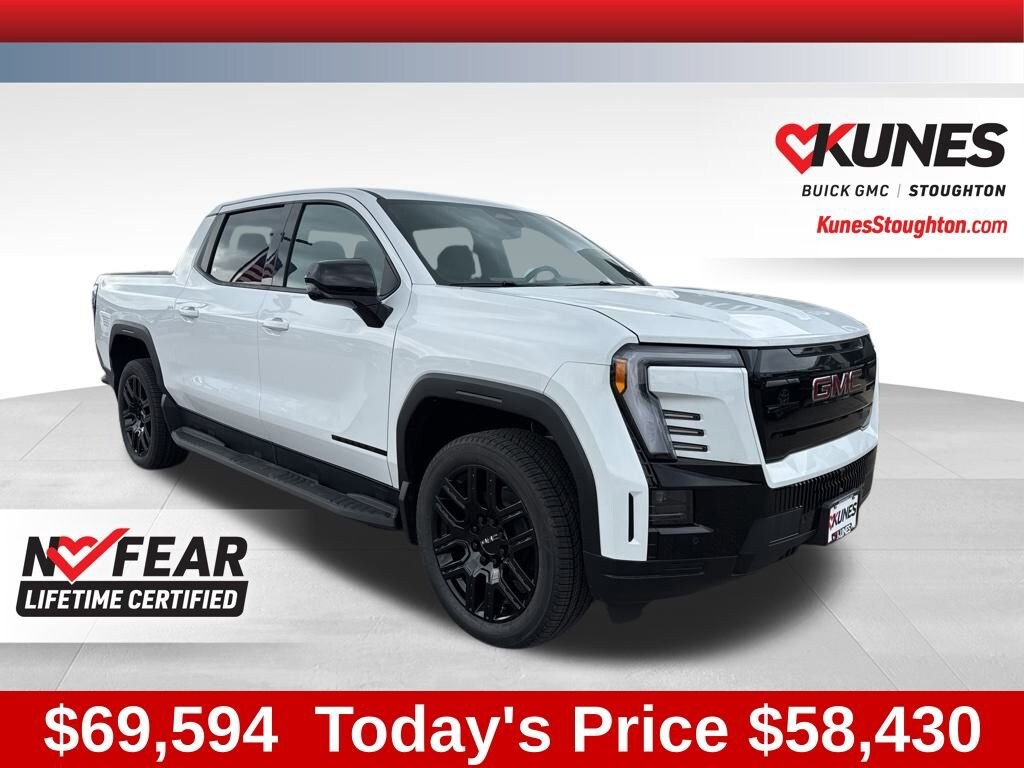 New 2026 GMC Sierra EV Elevation Standard Range Truck