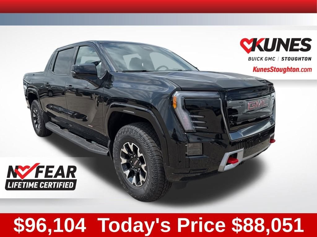New 2026 GMC Sierra EV AT4 Max Range Truck