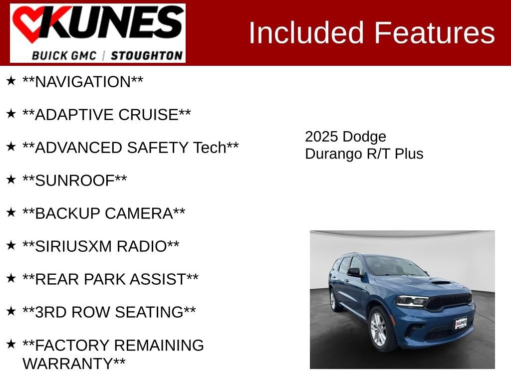 Used 2025 Dodge Durango R/T