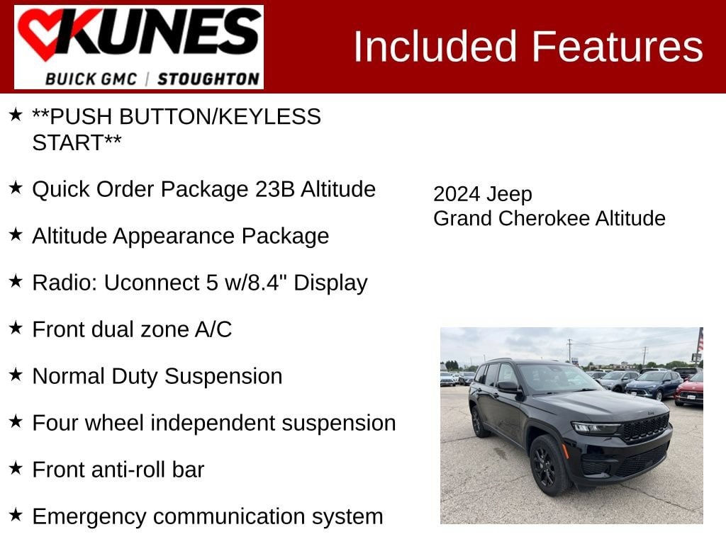 Used 2024 Jeep Grand Cherokee Altitude