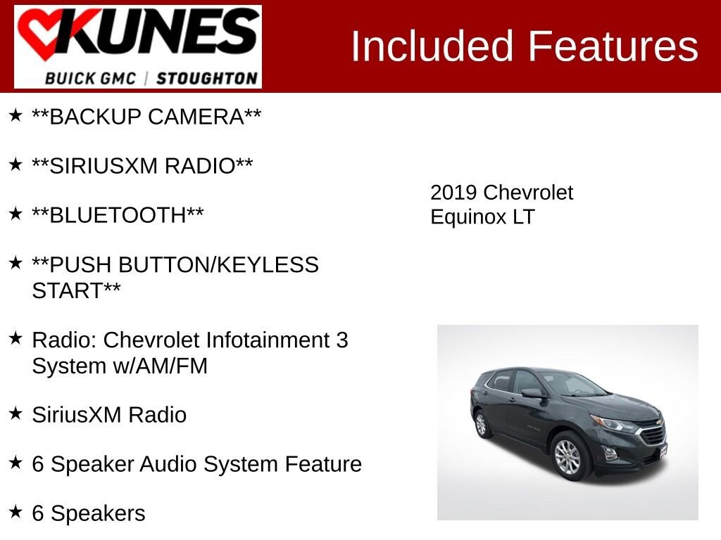 Used 2019 Chevrolet Equinox LT SUV