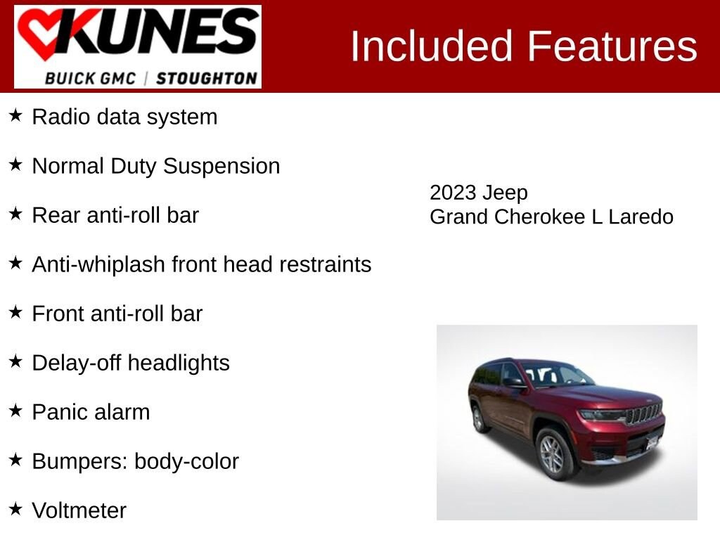 Used 2023 Jeep Grand Cherokee L Laredo