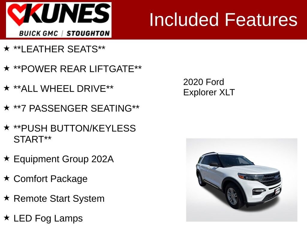Used 2020 Ford Explorer XLT