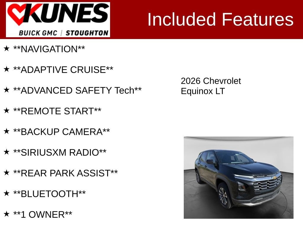 Used 2026 Chevrolet Equinox LT SUV