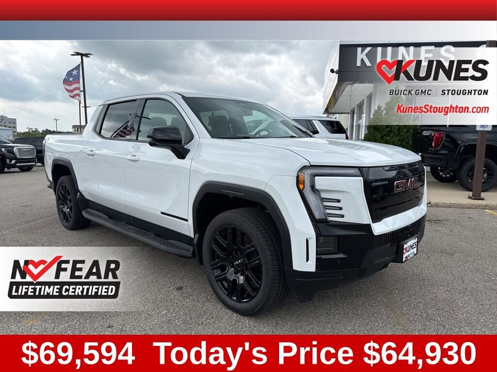 New 2026 GMC Sierra EV Elevation Standard Range Truck