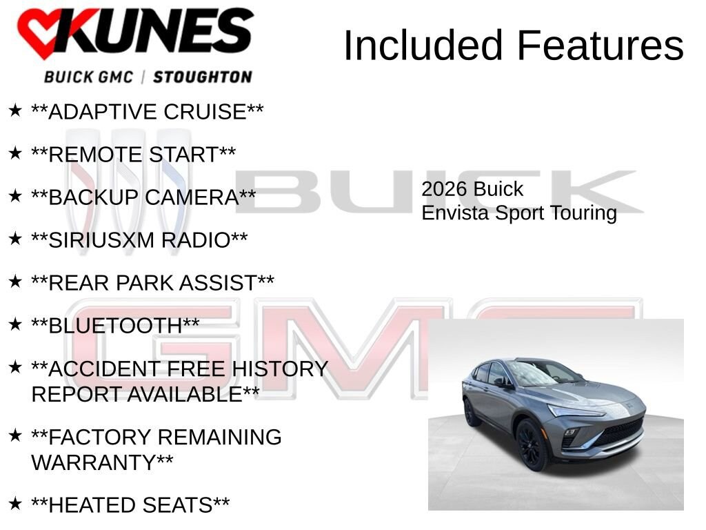 New 2026 Buick Envista Sport Touring SUV