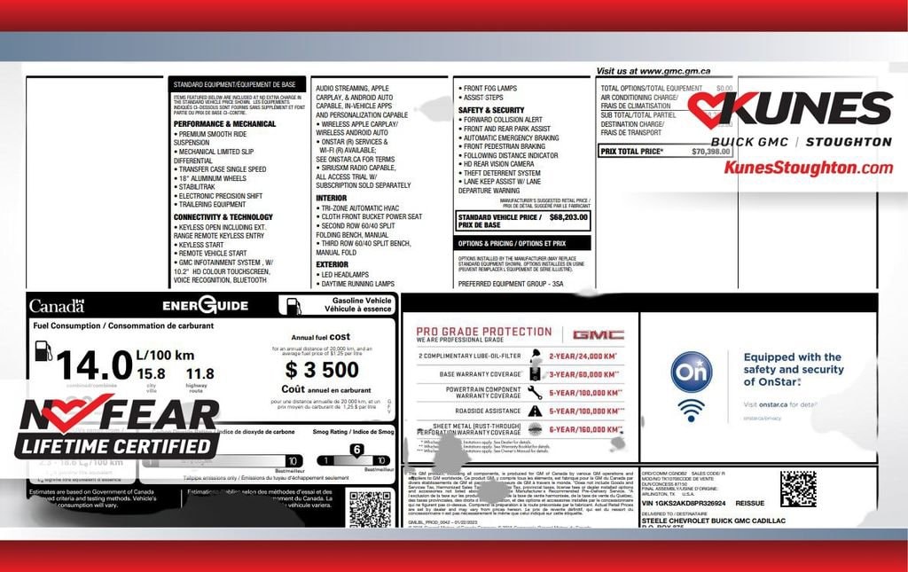 2023 GMC Yukon SLE's photo