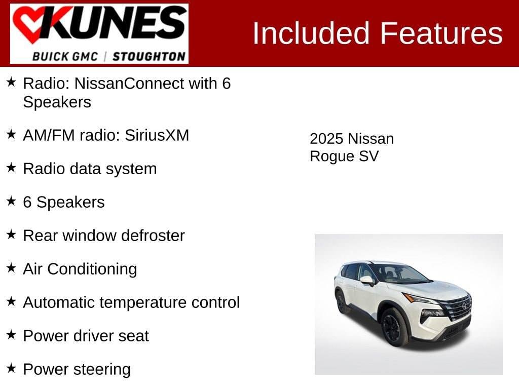 Used 2025 Nissan Rogue SV