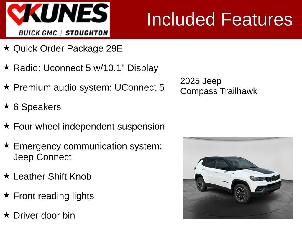 Used 2025 Jeep Compass Trailhawk
