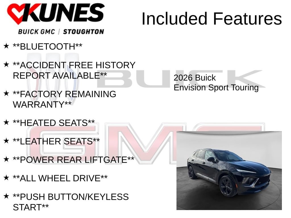 Used 2026 Buick Envision Sport Touring SUV