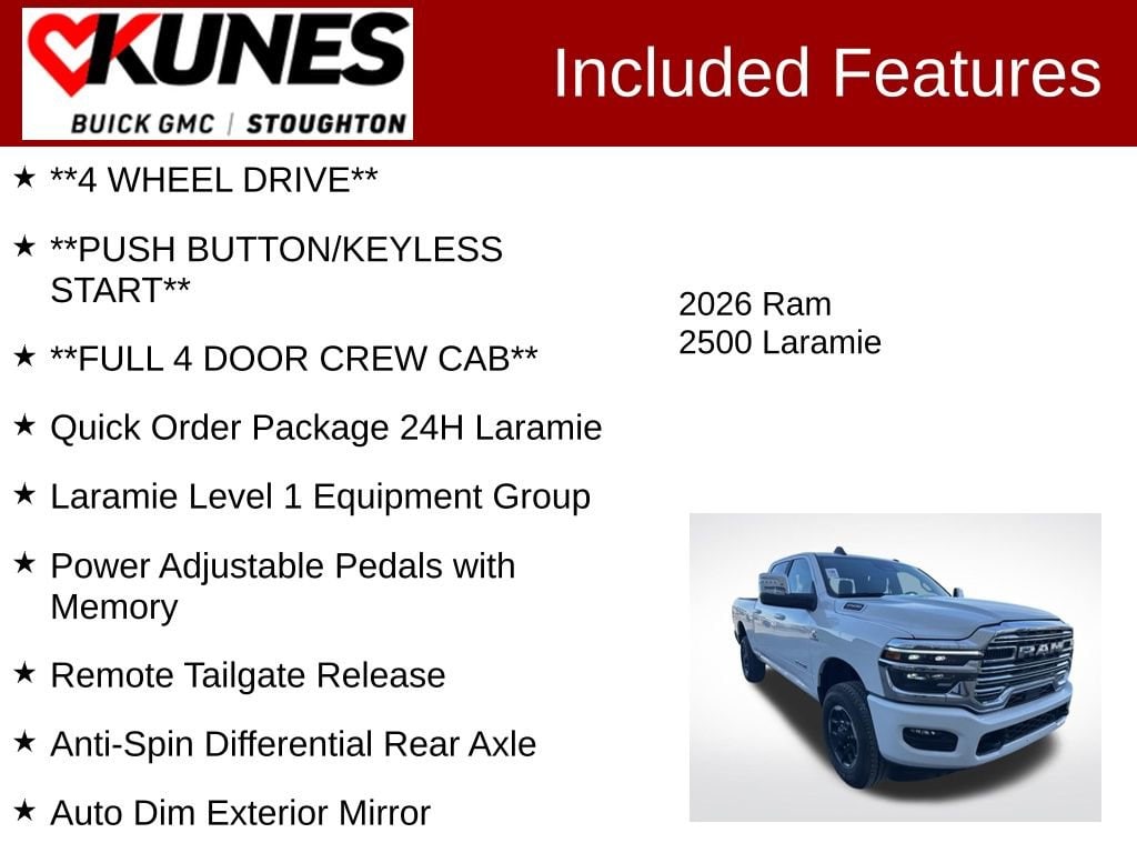 Used 2026 Ram 2500 Laramie
