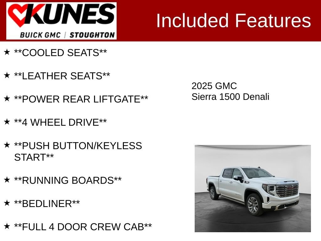 Used 2025 GMC Sierra 1500 Denali Truck
