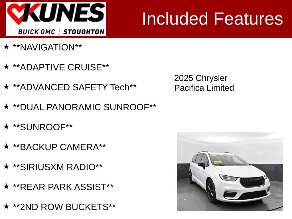 Used 2025 Chrysler Pacifica Limited