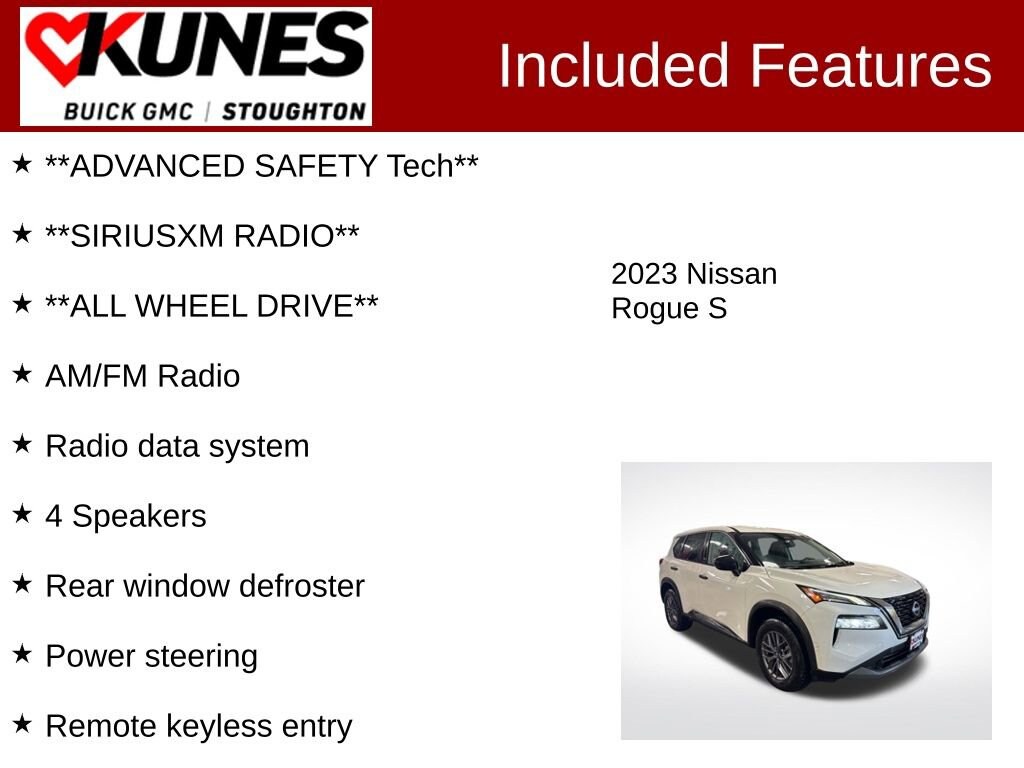 Used 2023 Nissan Rogue S