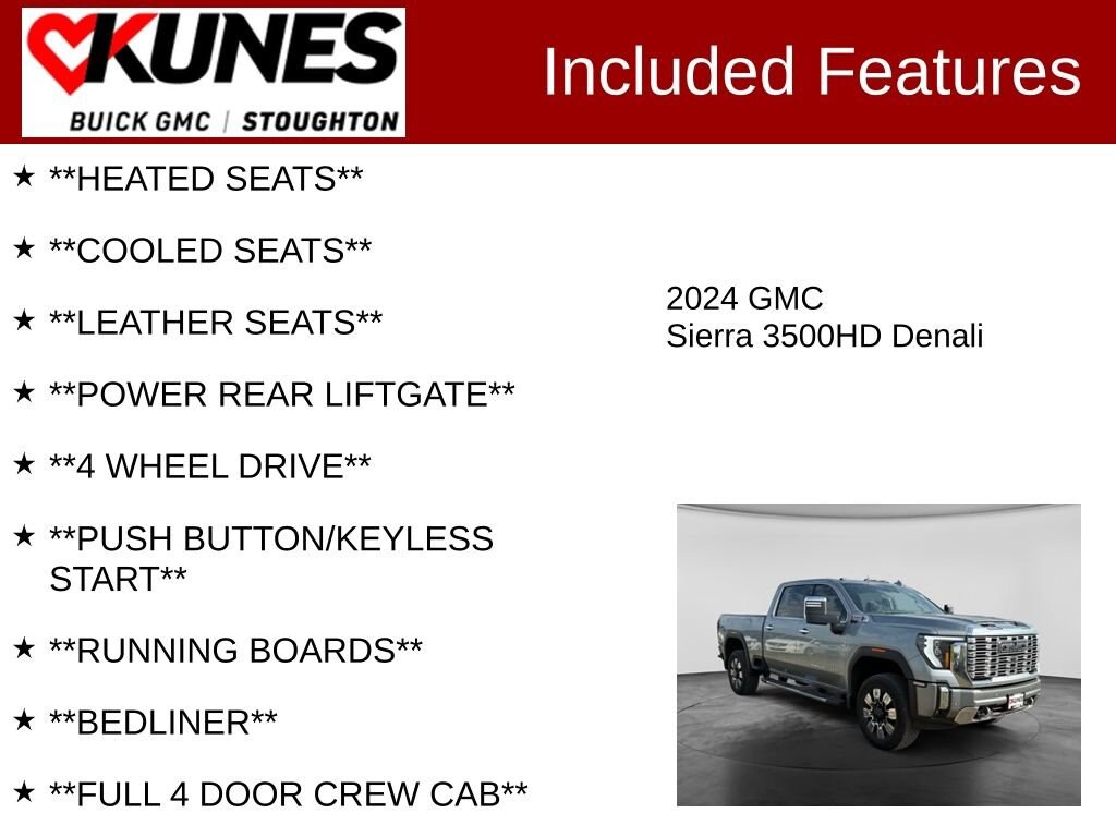 Used 2024 GMC Sierra 3500 HD Denali Truck