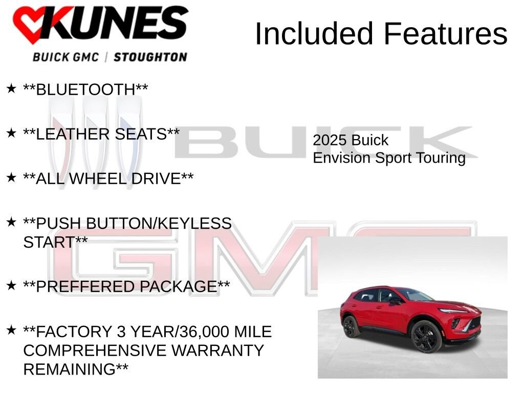 Used 2025 Buick Envision Sport Touring SUV