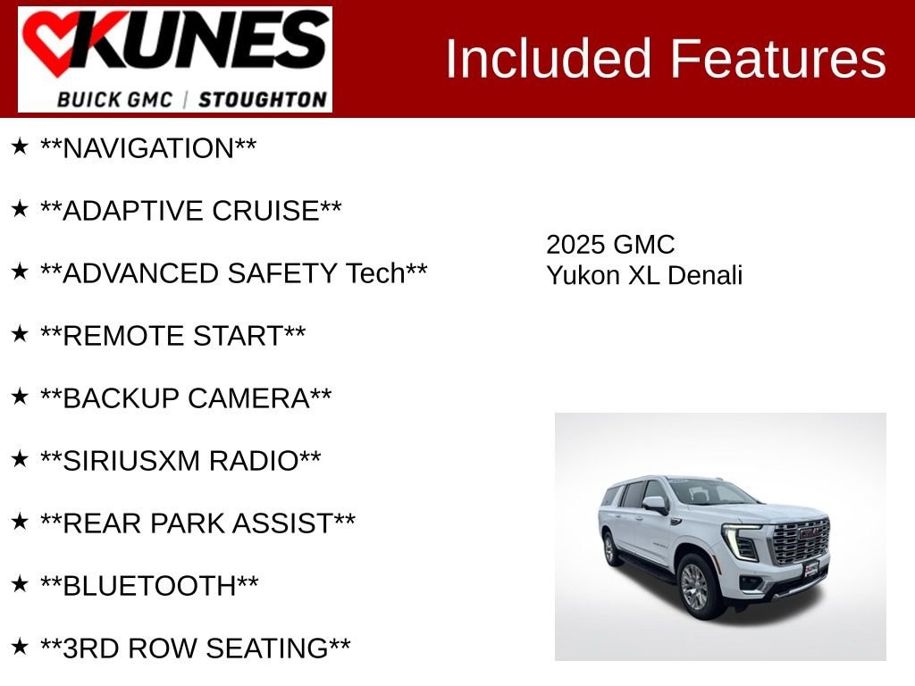 Used 2025 GMC Yukon XL Denali SUV
