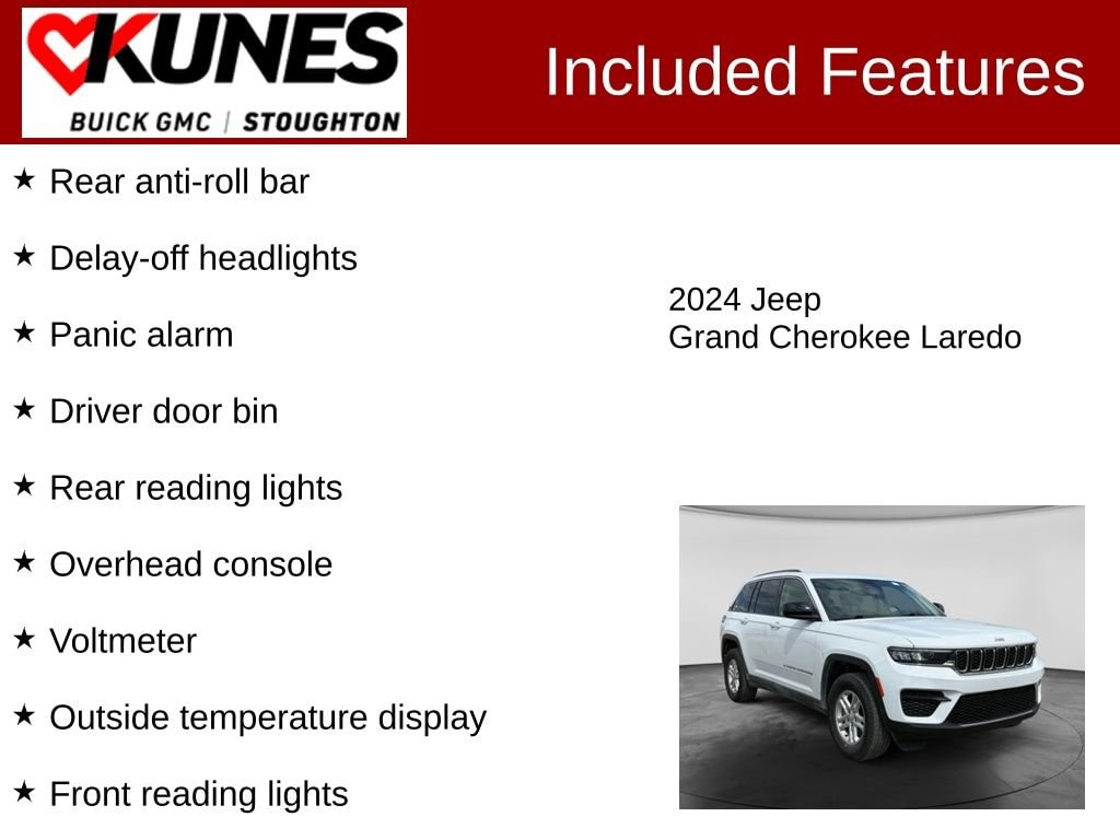 Used 2024 Jeep Grand Cherokee Laredo