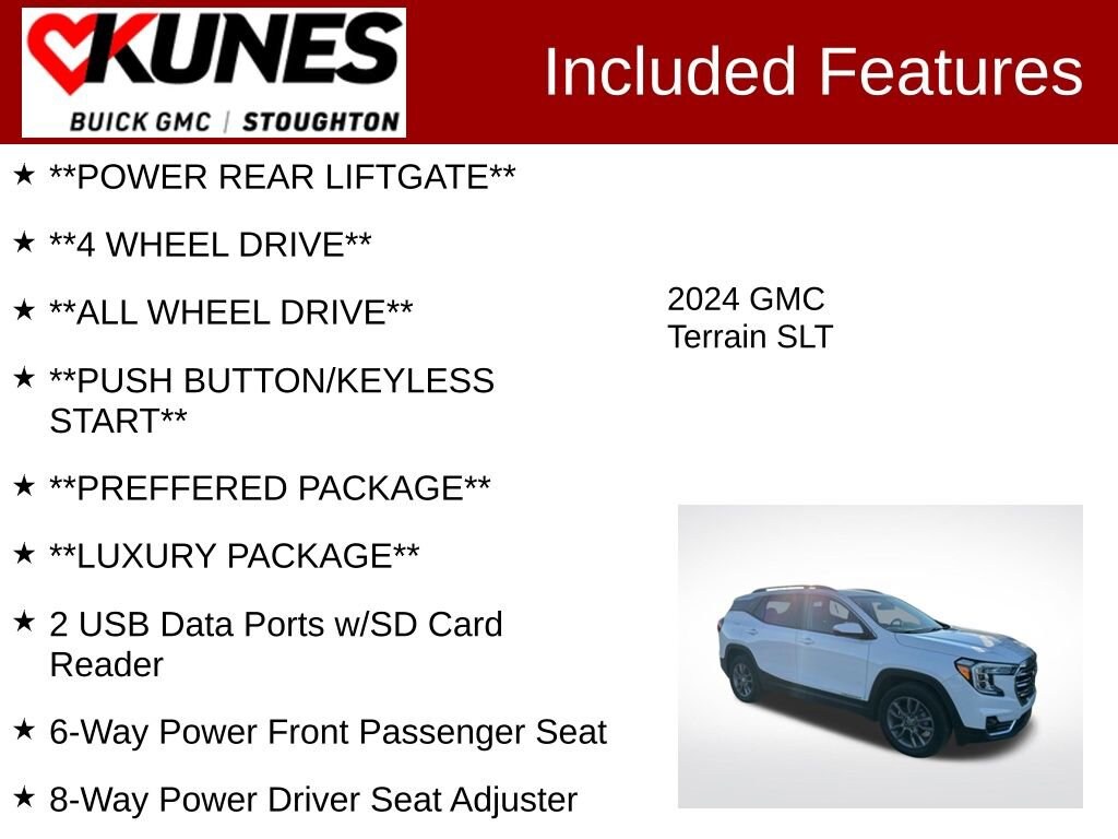 Used 2024 GMC Terrain SLT SUV