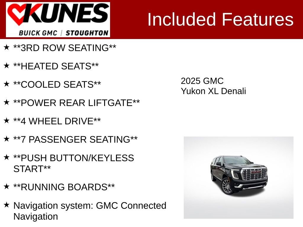 Used 2025 GMC Yukon XL Denali SUV