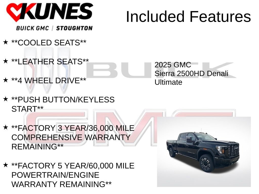 New 2025 GMC Sierra 2500 HD Denali Ultimate Truck