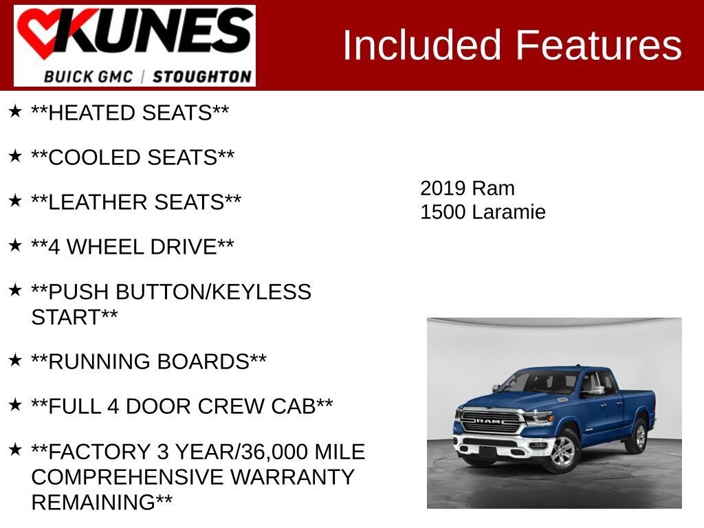 Used 2019 Ram 1500 Laramie