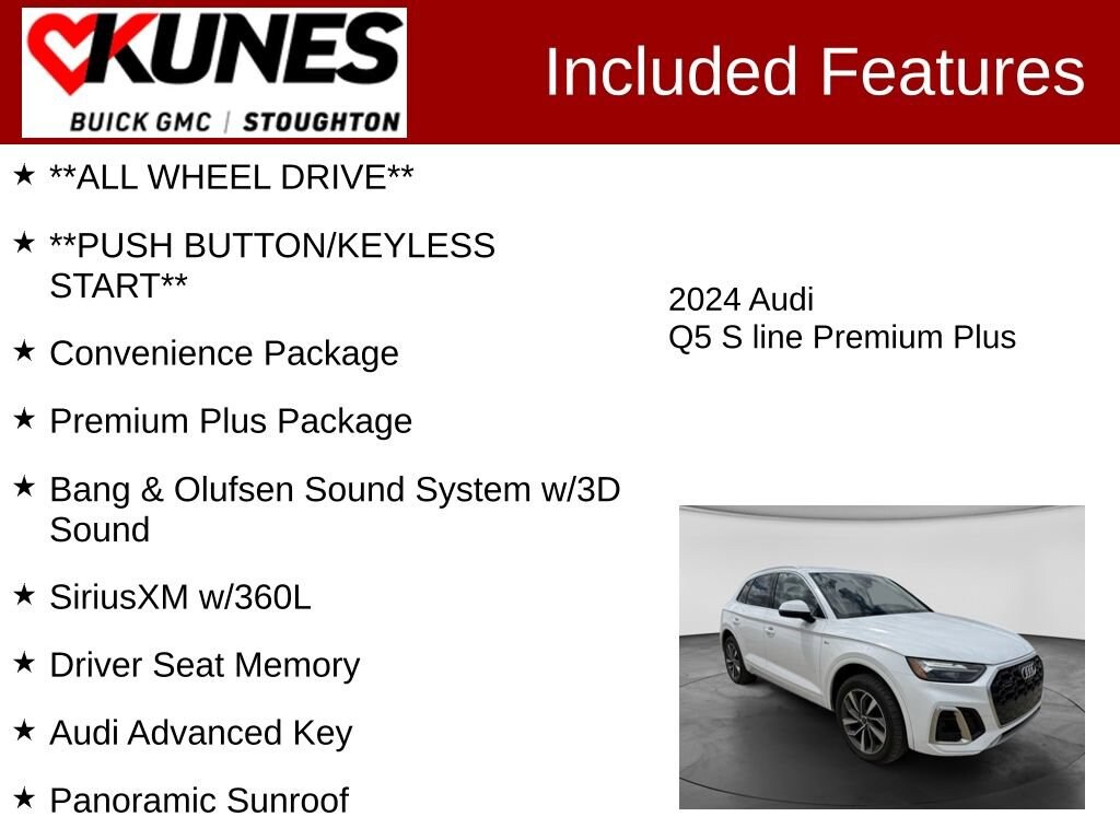 Used 2024 Audi Q5 S Line Premium Plus