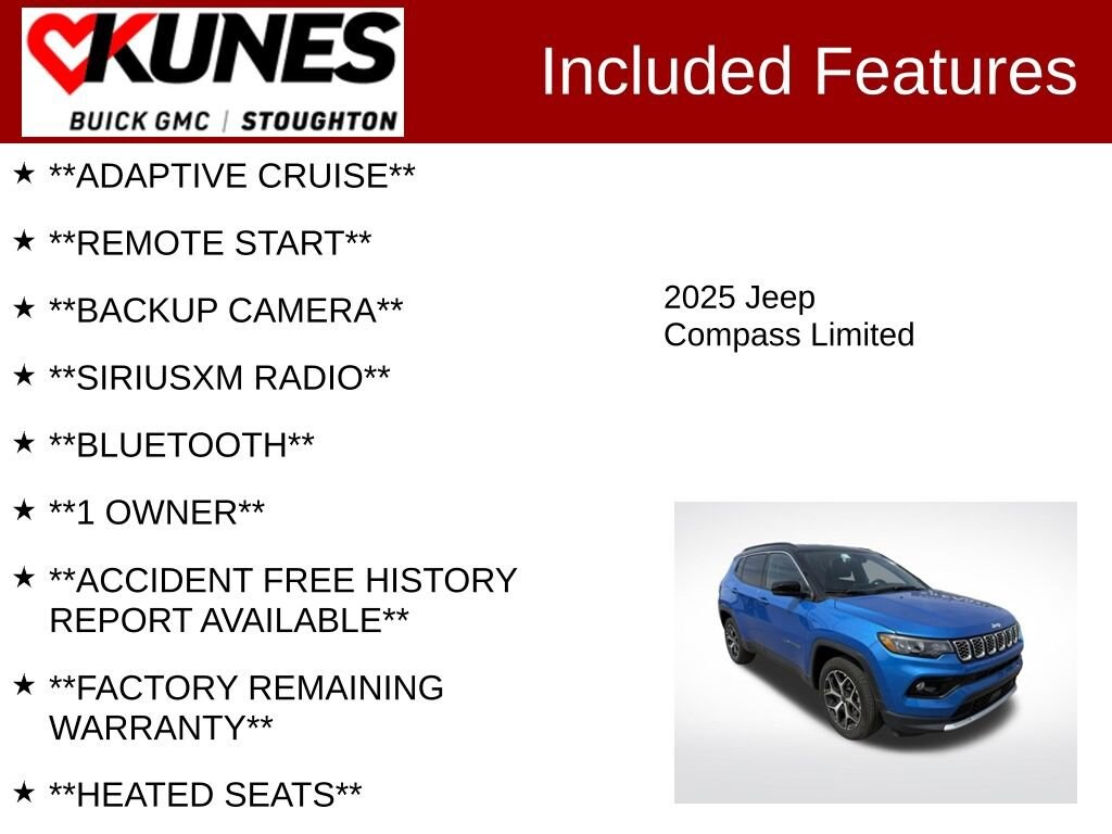 Used 2025 Jeep Compass Limited