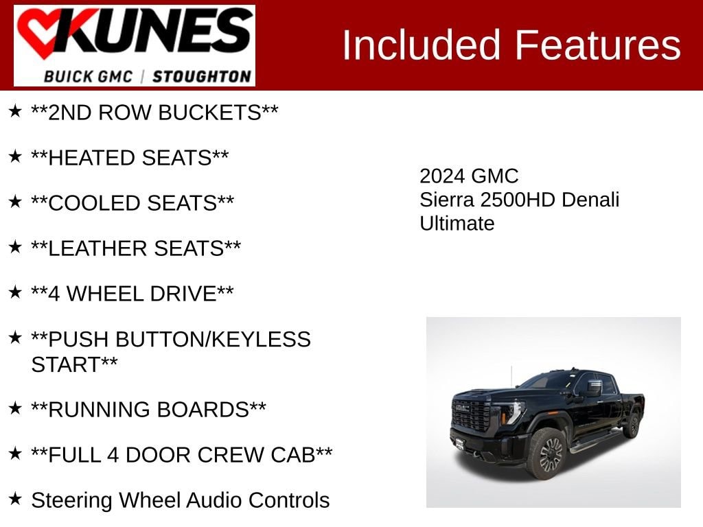 Used 2024 GMC Sierra 2500 HD Denali Ultimate Truck