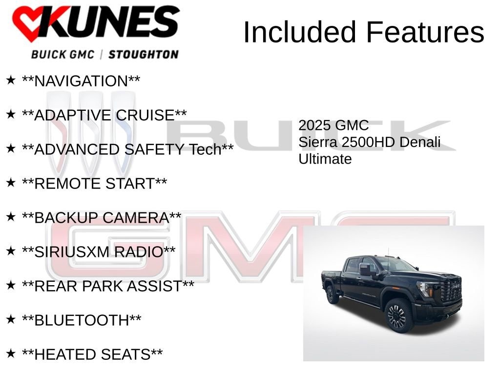 New 2025 GMC Sierra 2500 HD Denali Ultimate Truck