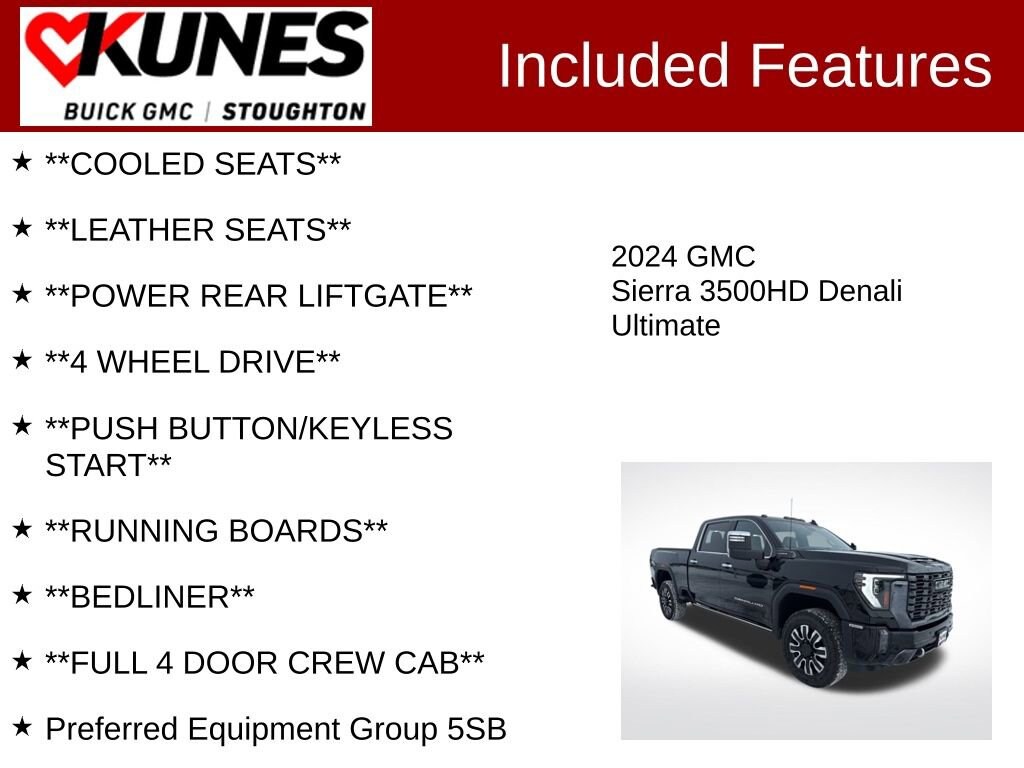 Used 2024 GMC Sierra 3500 HD Denali Ultimate Truck