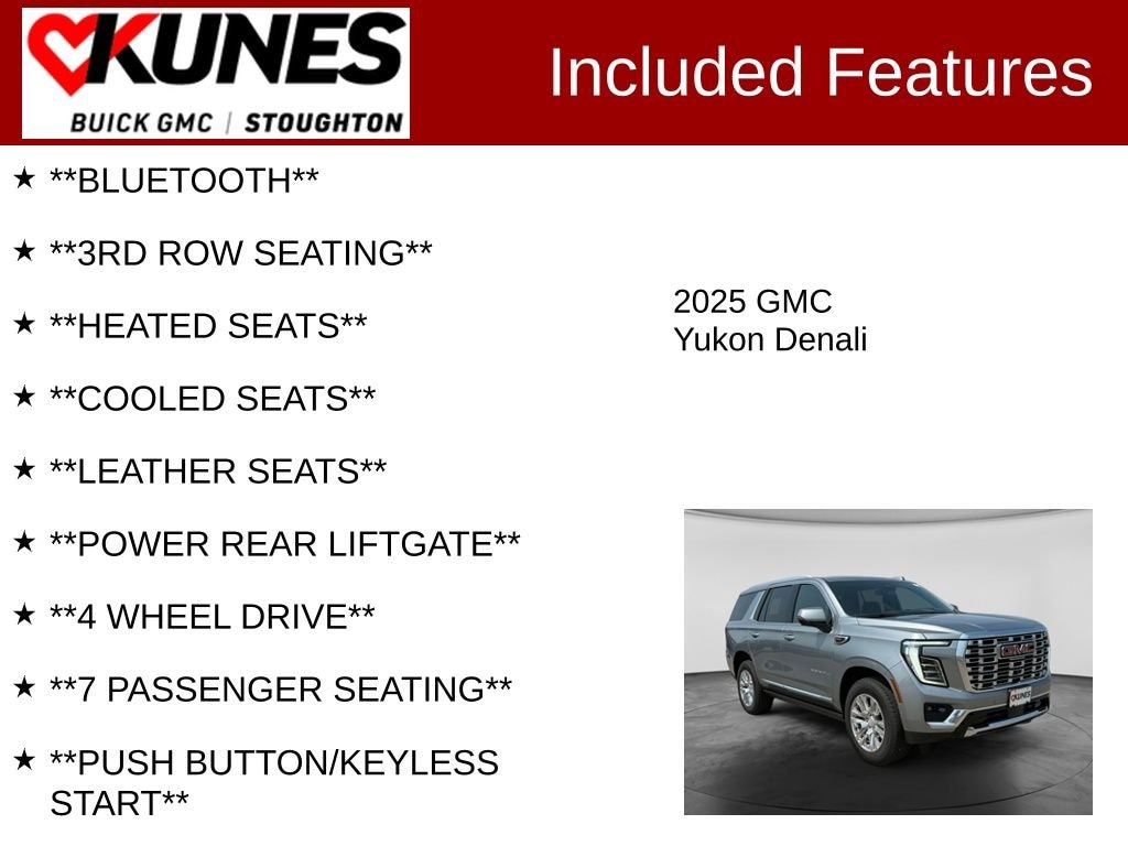 Used 2025 GMC Yukon Denali SUV